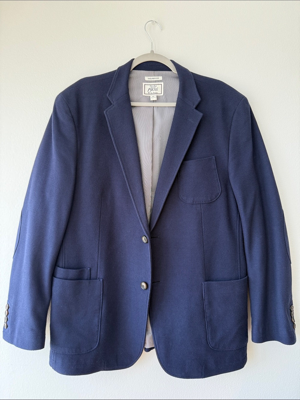 Jos. A. Bank Navy Blue Two-Button Sport Coat
